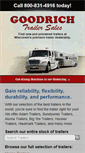 Mobile Screenshot of goodrichtrailers.com